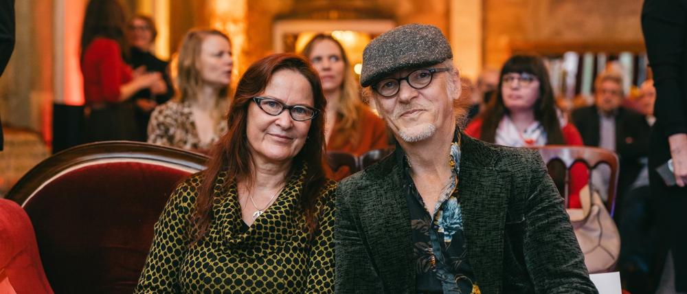 Birgit und Horst Lohmeyer bei der Preisverleihung im Ballhaus Wedding in Berlin.