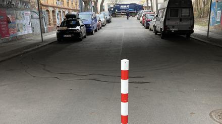 Im Lichtenberger Kaskelkiez gibt es Ärger wegen der Verkehrsberuhigung.