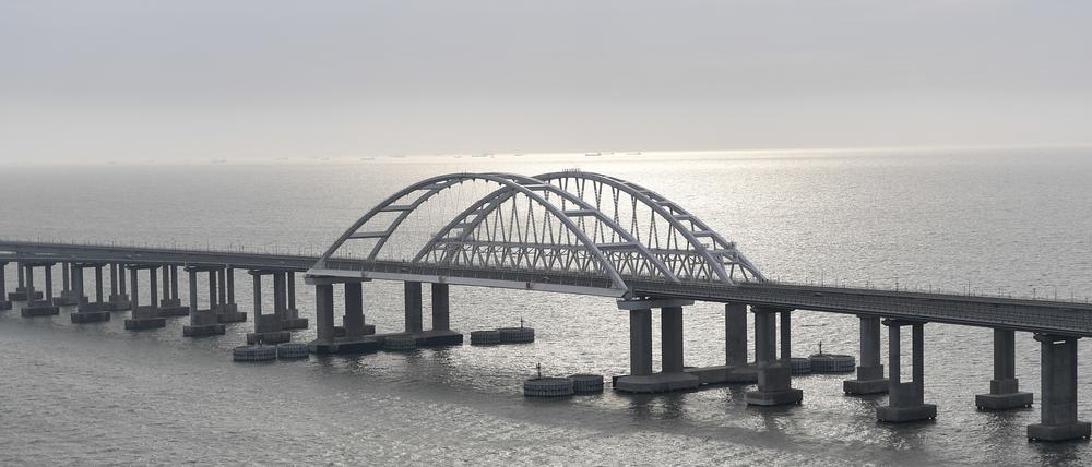 Die umstrittene Krim-Brücke (Archivbild).