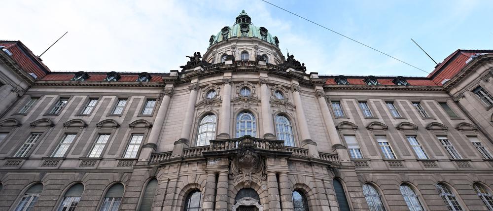 Das Potsdamer Rathaus in der Friedrich-Ebert-Straße.